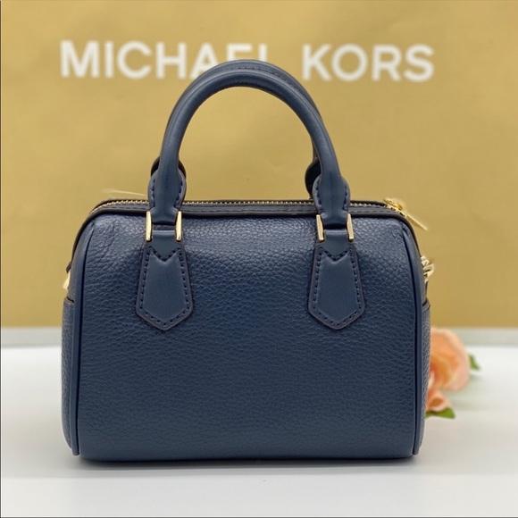 MICHAEL KORS BEDFORD XS DUFFLE XBODY NAVY MULTI - Picture 14 of 15